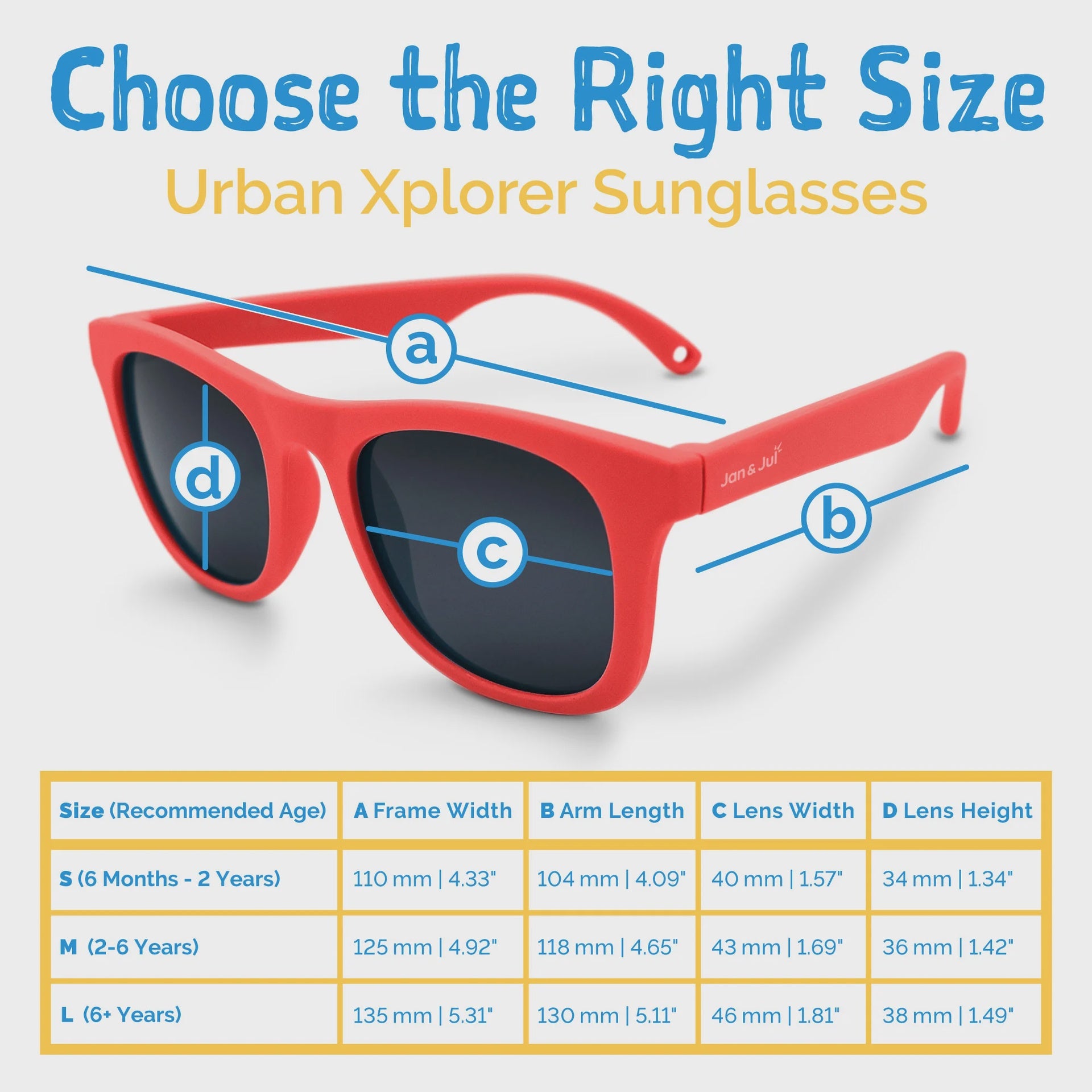 Jan & Jul Urban Xplorer Sunglasses - Nautical Red