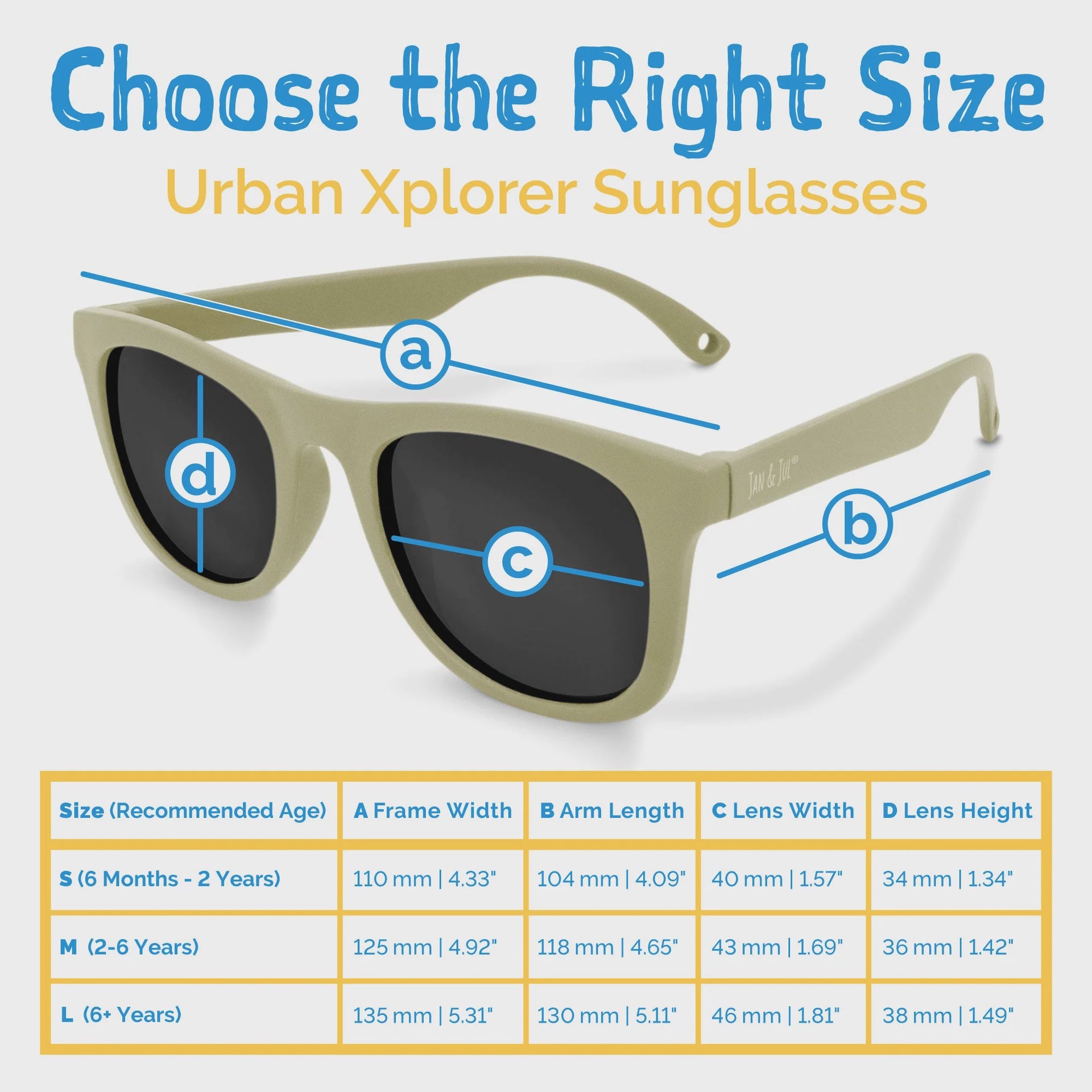 Jan & Jul Urban Xplorer Sunglasses - Olive Khaki