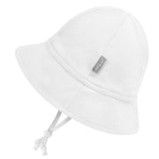 Jan & Jul Cozy Baby Bucket Hat - White