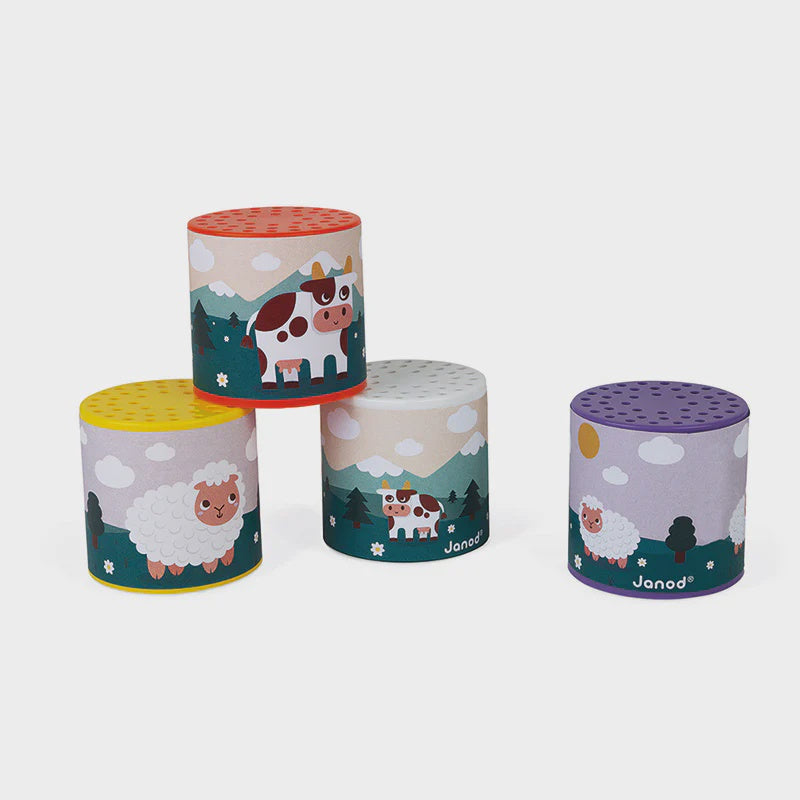 Janod Pocket Noisemaker - Farm Animals