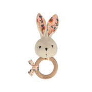 Kaloo Rabbit Teething Ring - Poppies