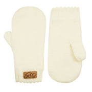 Jan & Jul Knit Mittens - Cream