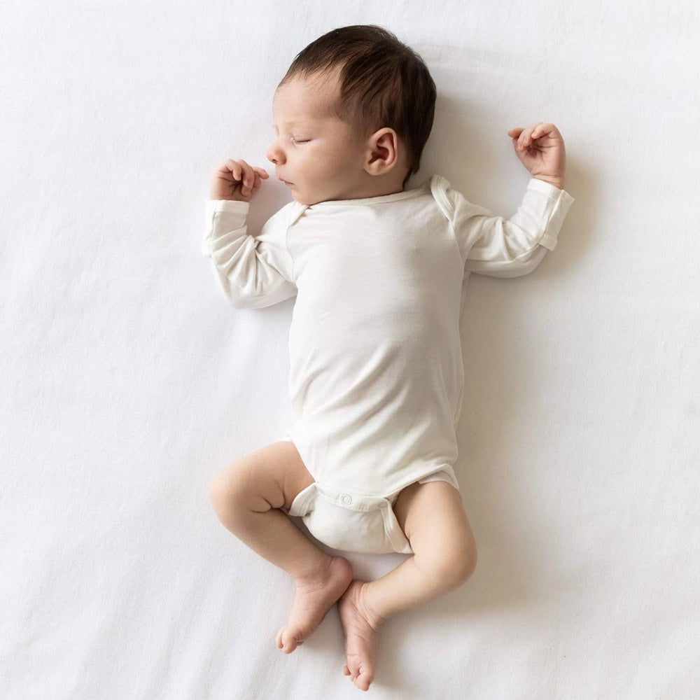 Kyte Baby Long Sleeve Bodysuit- Cloud