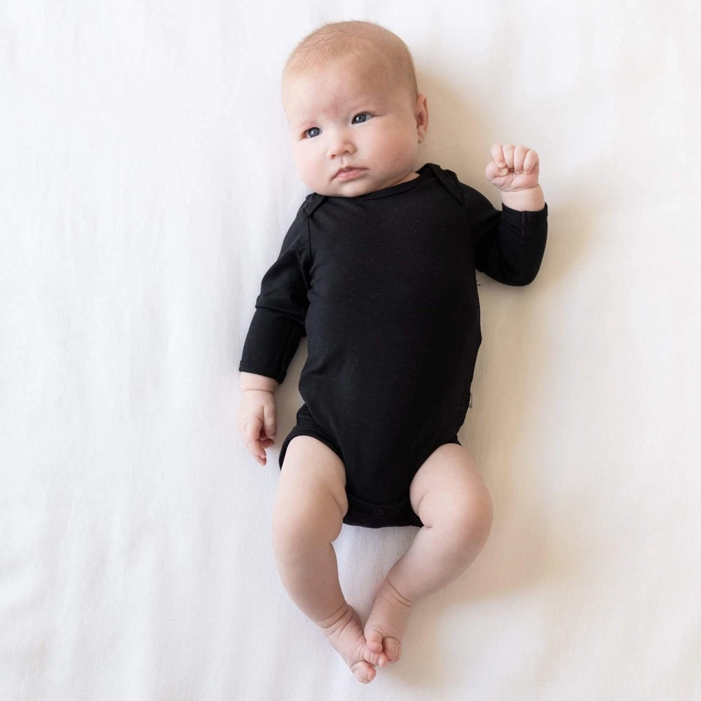 Kyte Baby Long Sleeve Bodysuit - Midnight