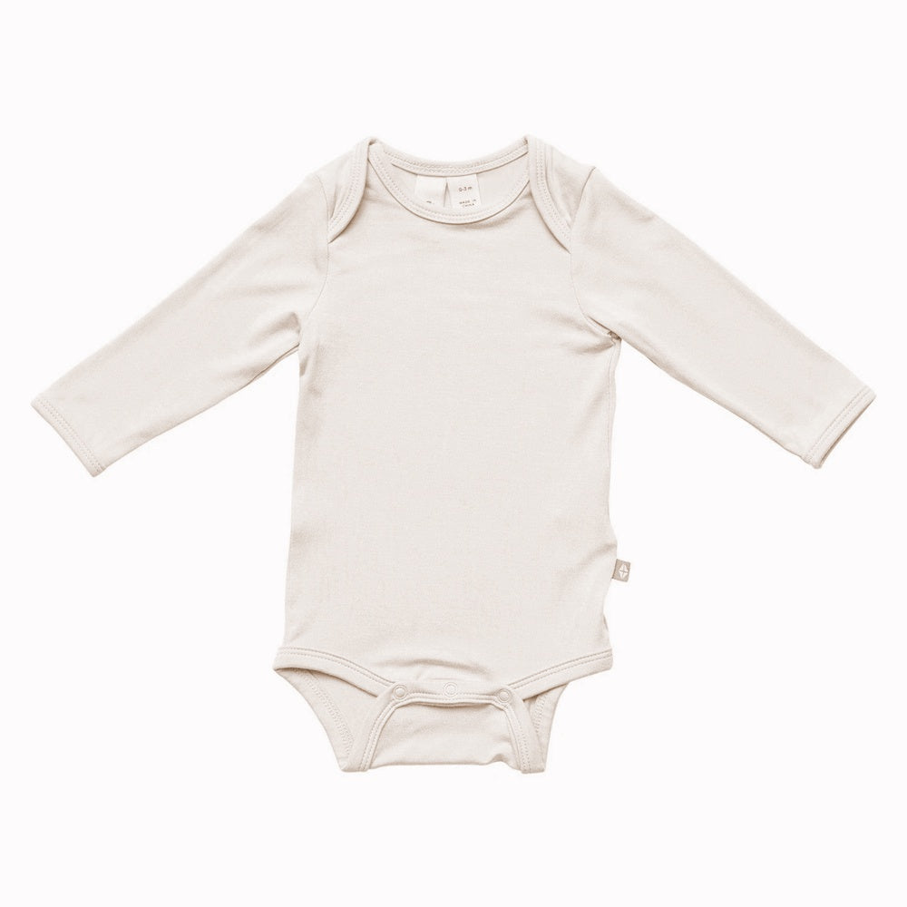 Kyte Baby Long Sleeve Bodysuit - Oat