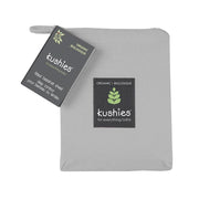 Kushies Organic Jersey Bassinet Sheet - Grey