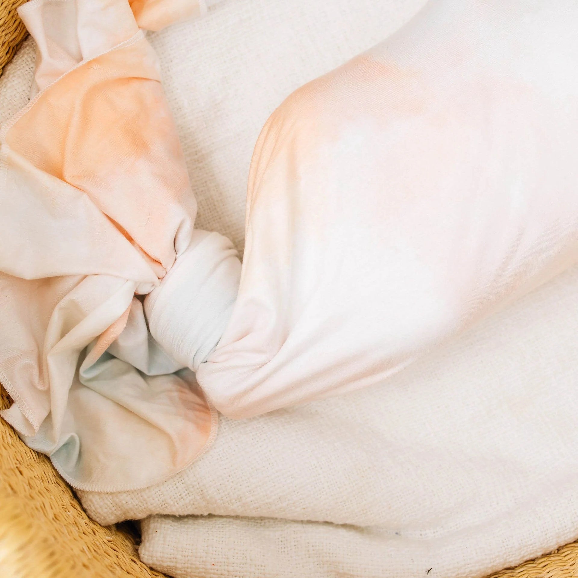Copper Pearl Knit Swaddle Blanket - Nova