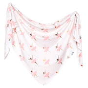 Copper Pearl Knit Swaddle Blanket - Katerina