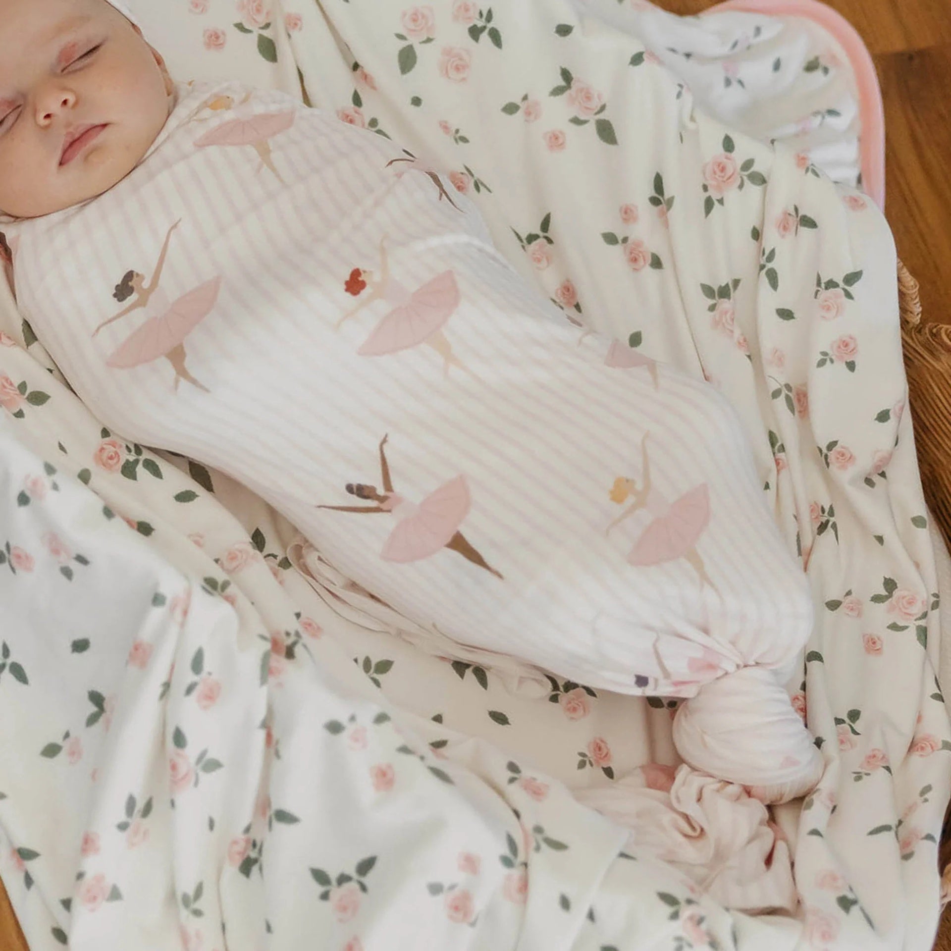 Copper Pearl Knit Swaddle Blanket - Katerina