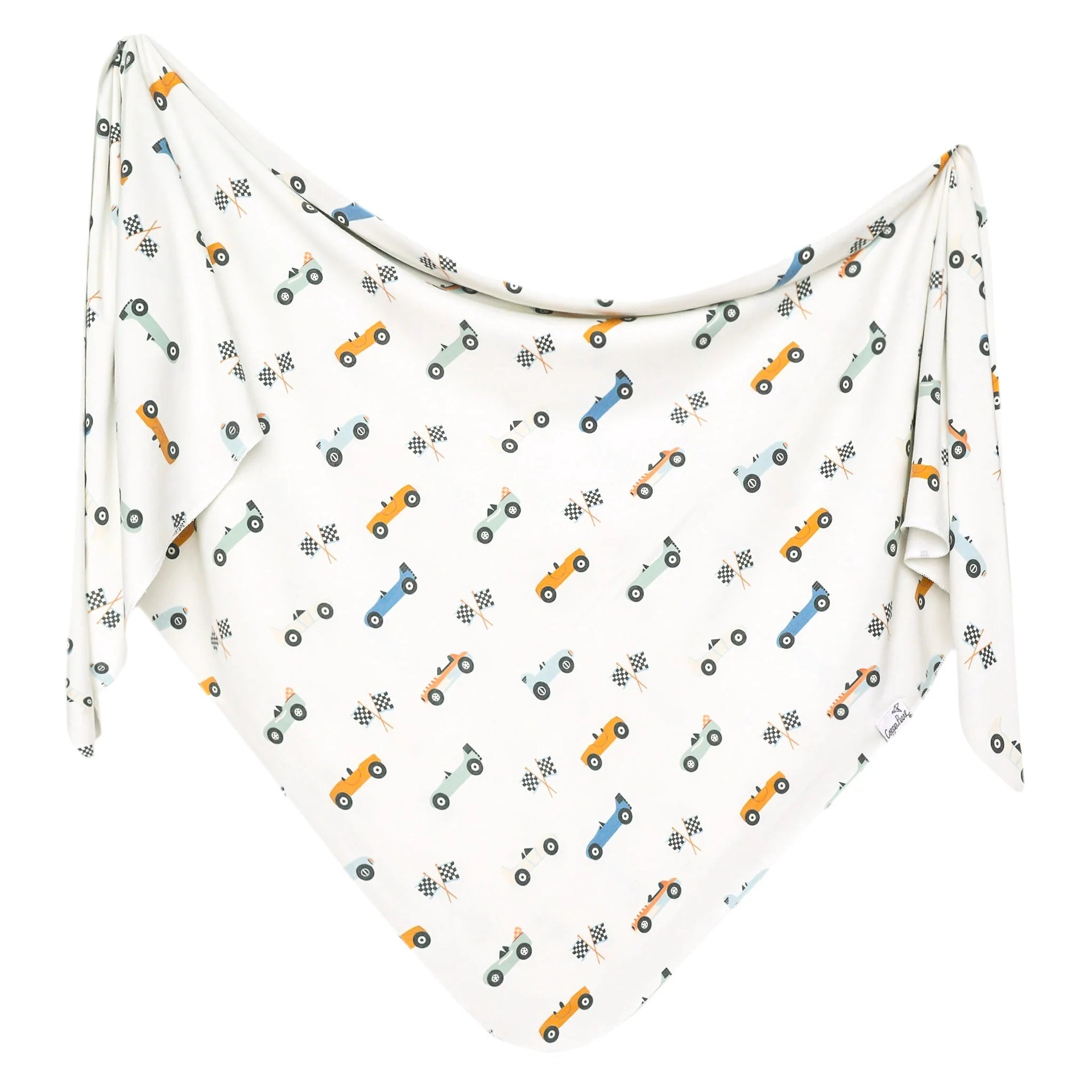 Copper Pearl Knit Swaddle Blanket - Speedster
