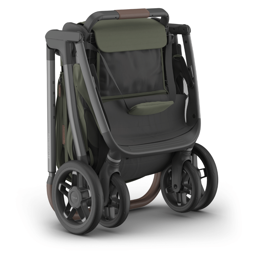 folded evelyn kona stroller