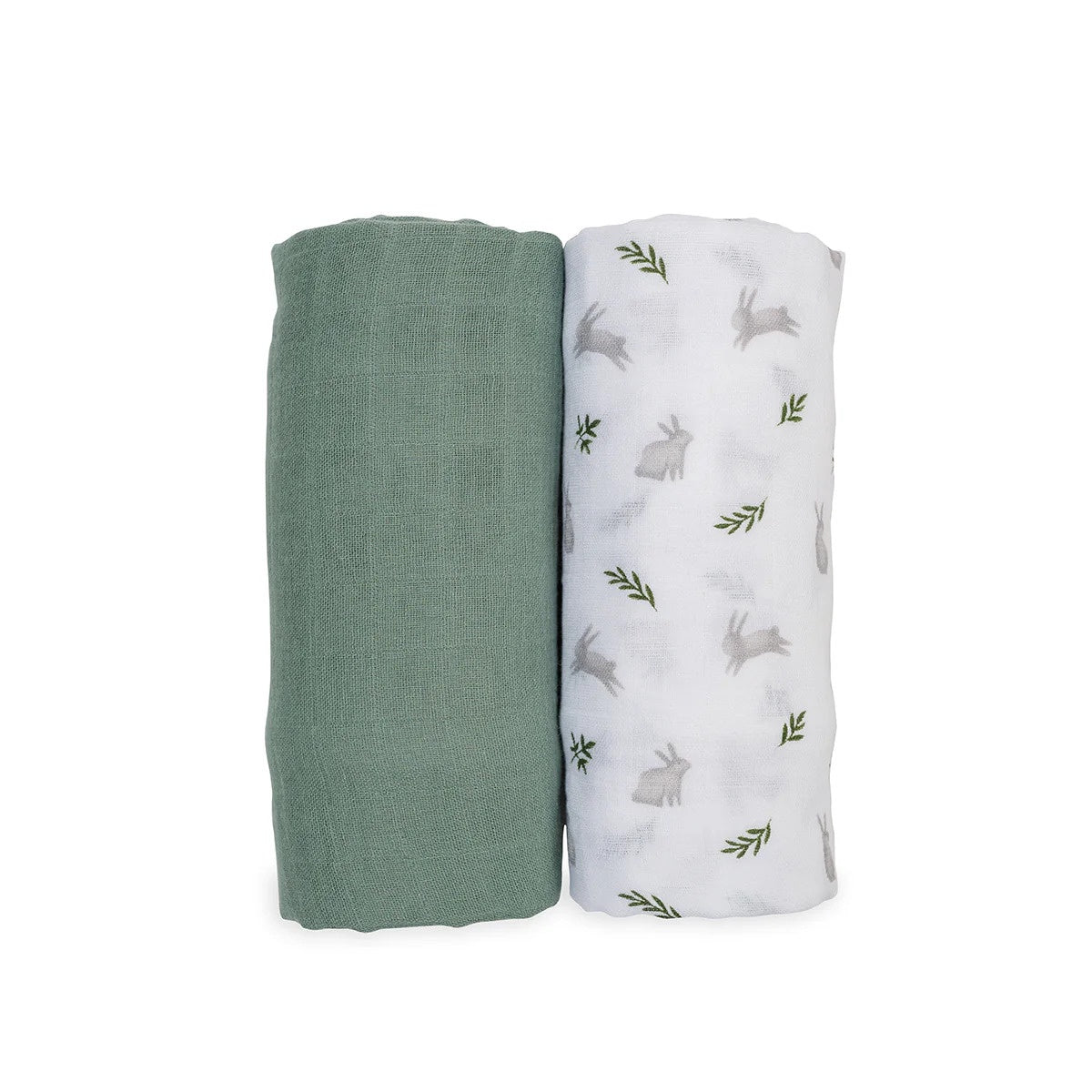 Lulujo 2PK Cotton Muslin Swaddles