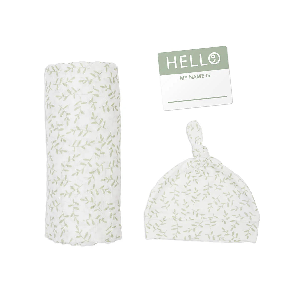 Lulujo Hello World Blanket + Hat
