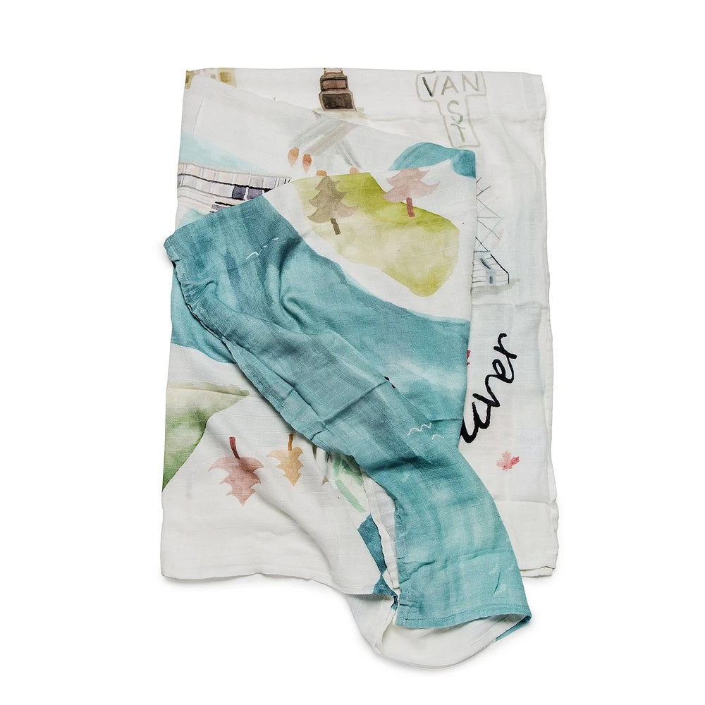 Loulou Lollipop Muslin Swaddle - Vancouver