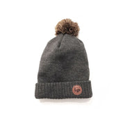 L&P Grey Pom Toque (0-6M)