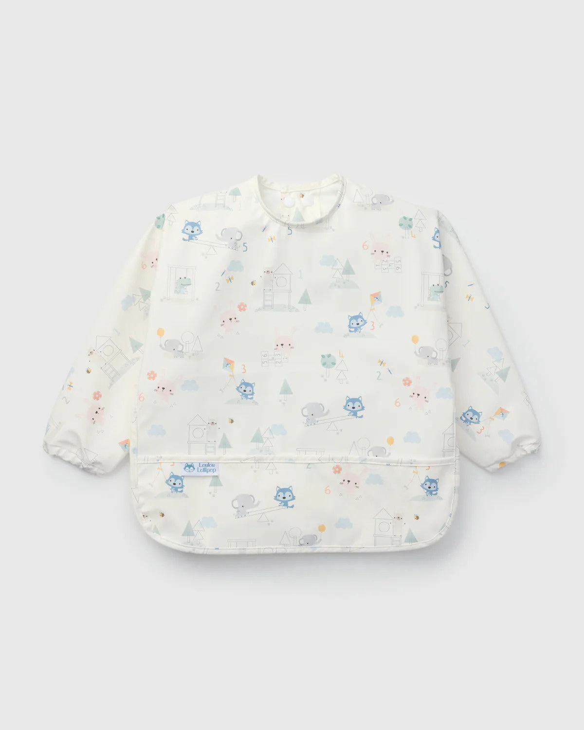 Loulou Lollipop Long Sleeve Bib