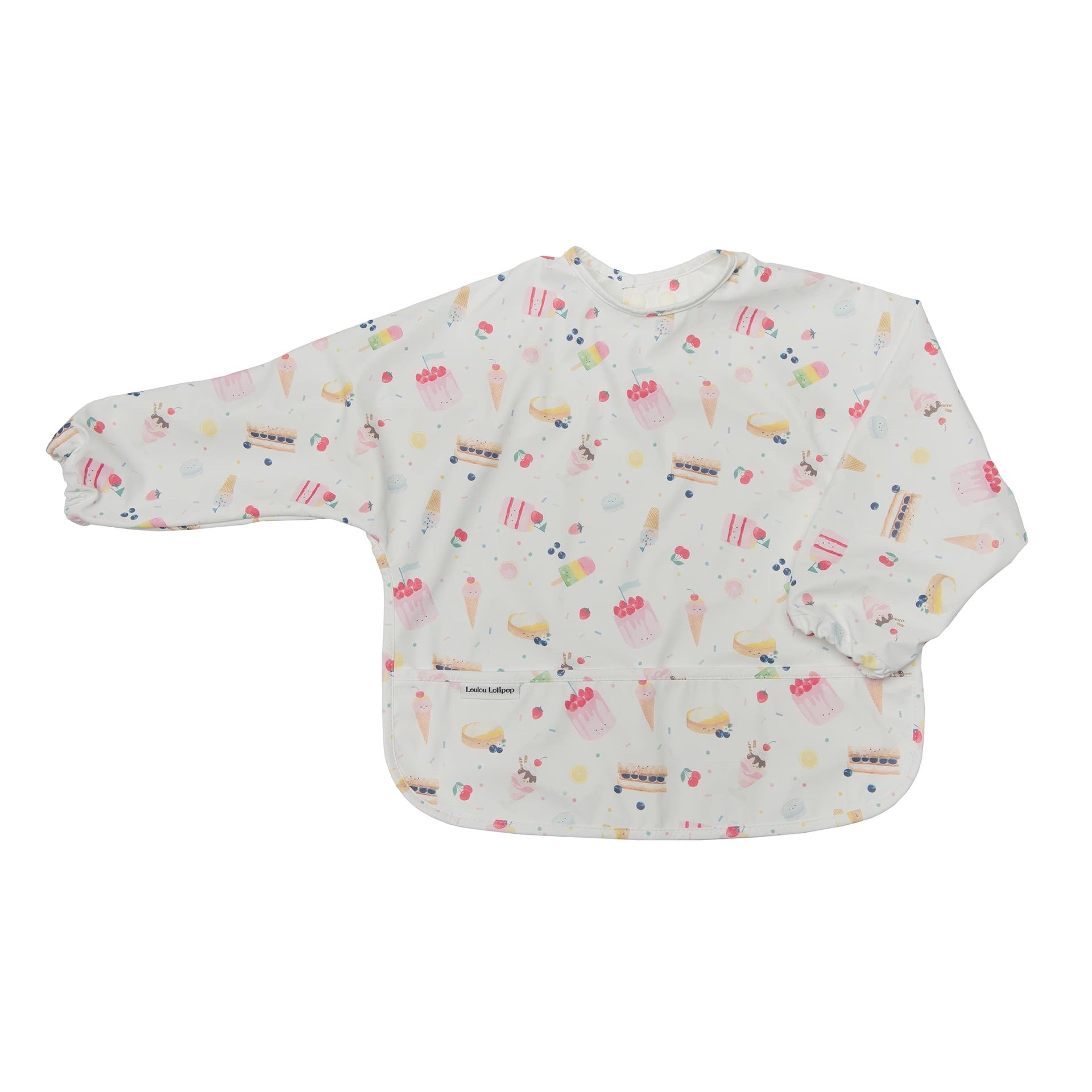 Loulou Lollipop Long Sleeve Bib