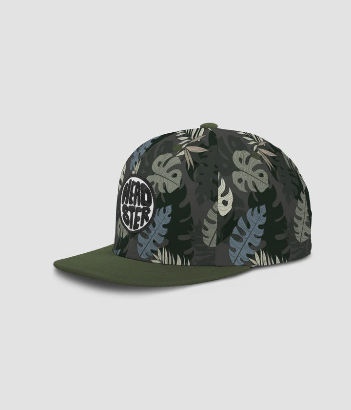 Headster Leaf-Up Snapback - Charcoal