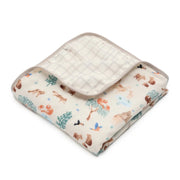 Loulou Lollipop Muslin Quilt - Llama Adventures
