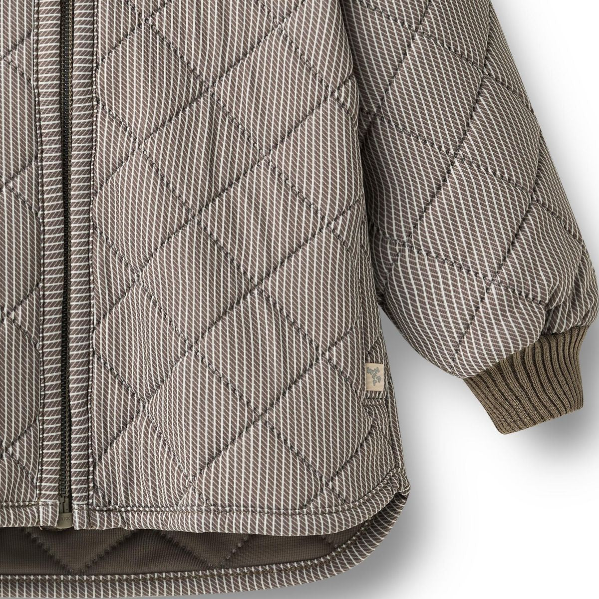 Wheat Thermo Jacket Loui -Brown Stripe