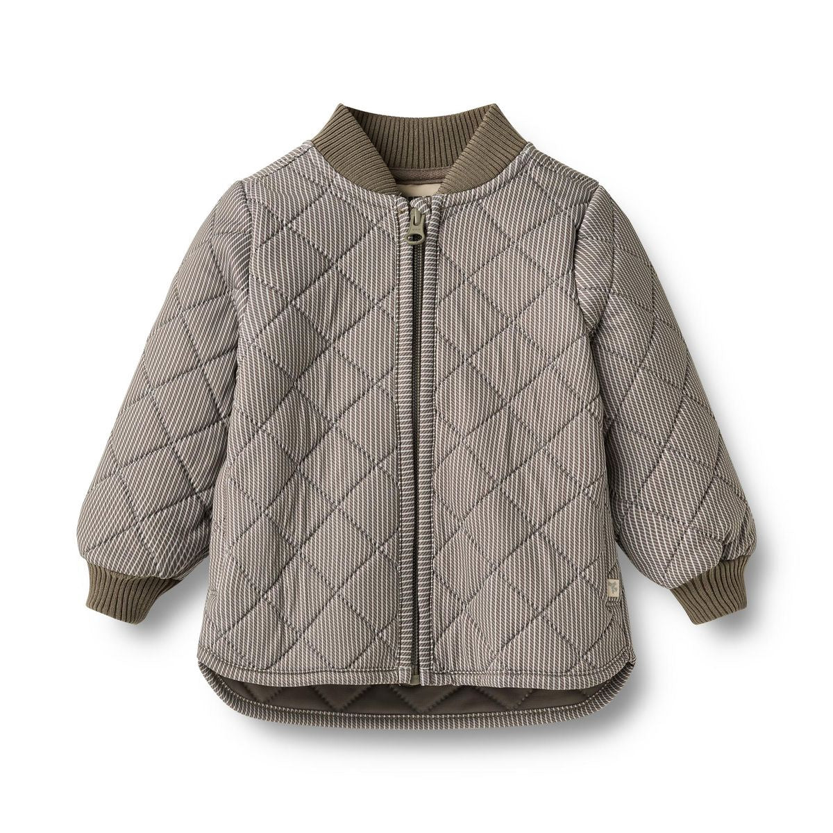 Wheat Thermo Jacket Loui -Brown Stripe