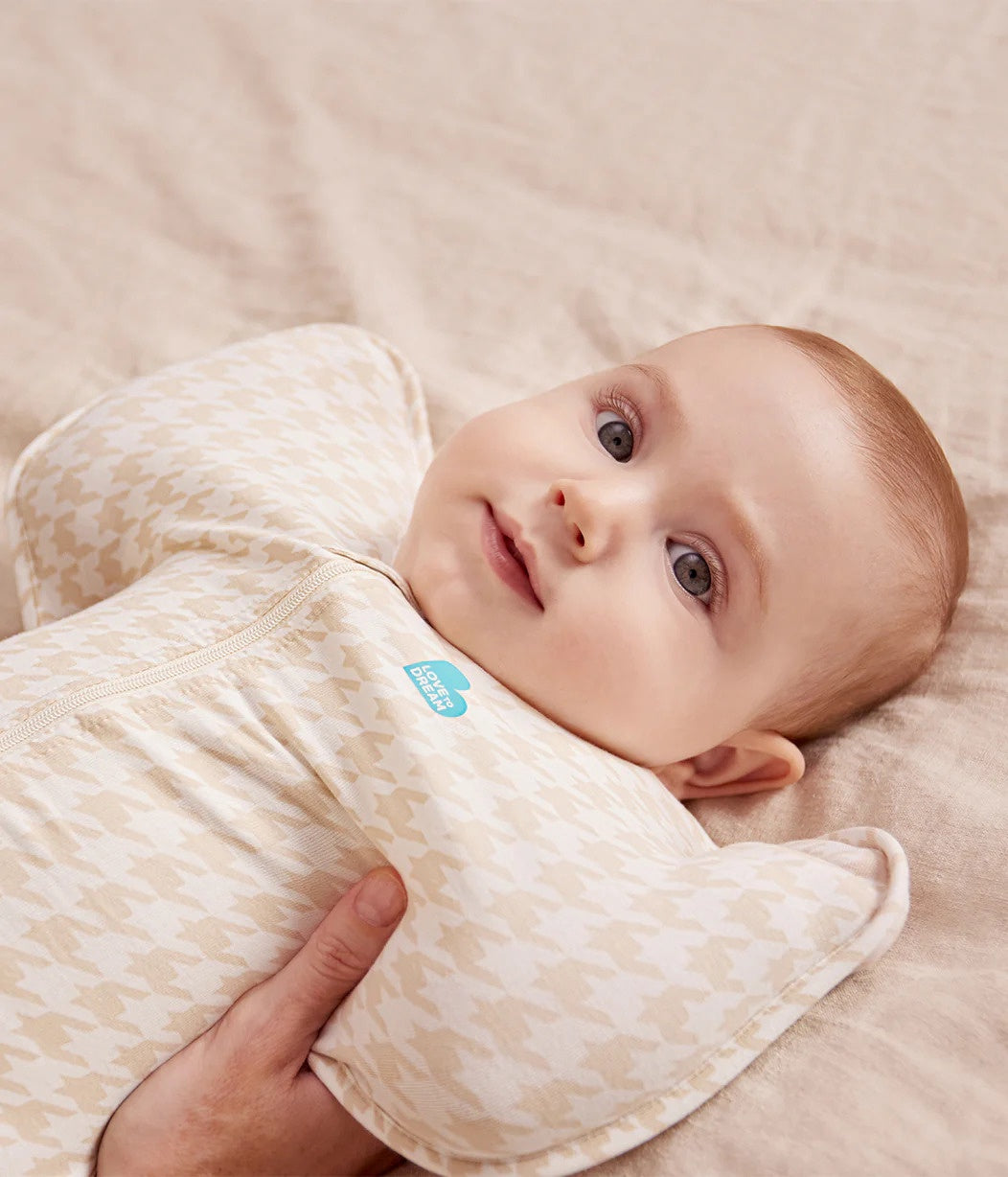 Love to Dream Swaddle Up - Tan Houndstooth