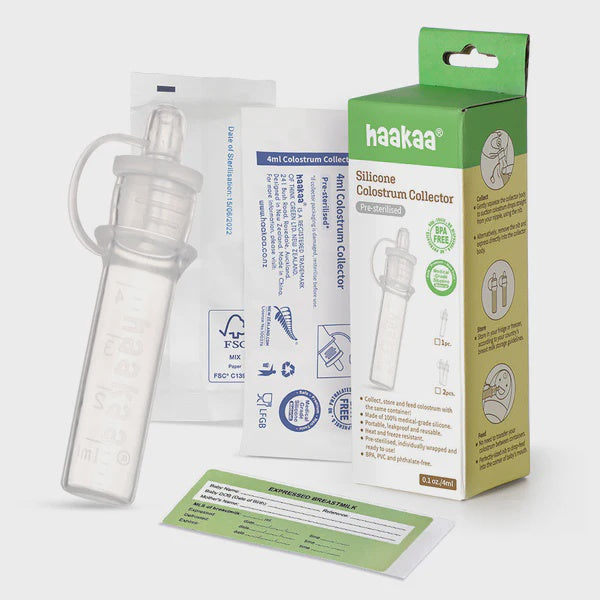 Haakaa Silicone Colostrum Collector Set