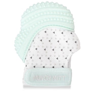 Malarkey Kids Munch Mitt  - Mint Green Triangle