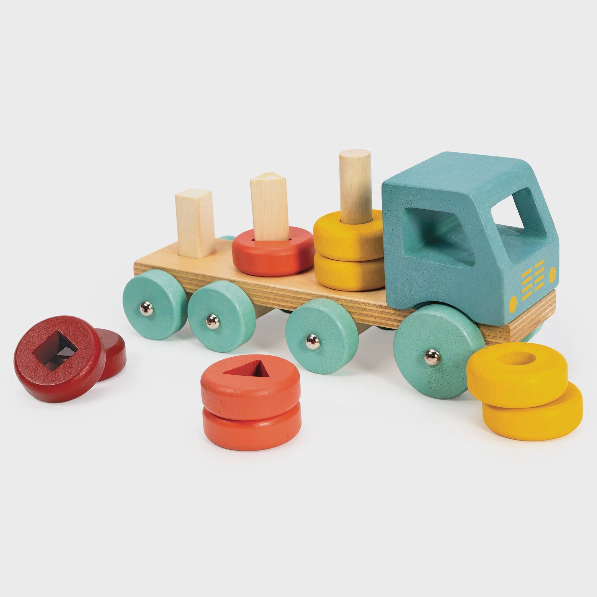 Mentari Stacking Peg Truck