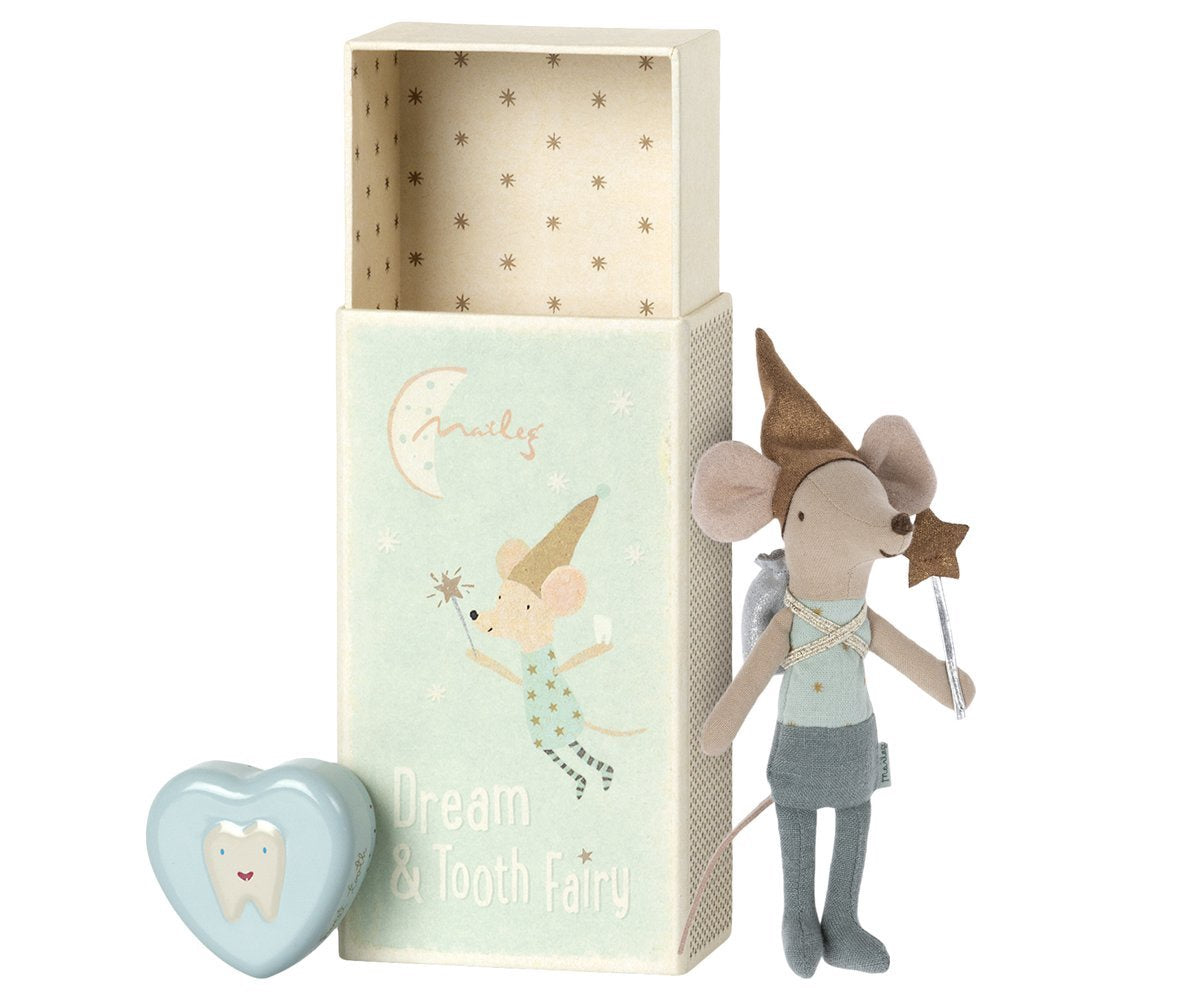 Maileg Tooth Fairy Mouse - Blue
