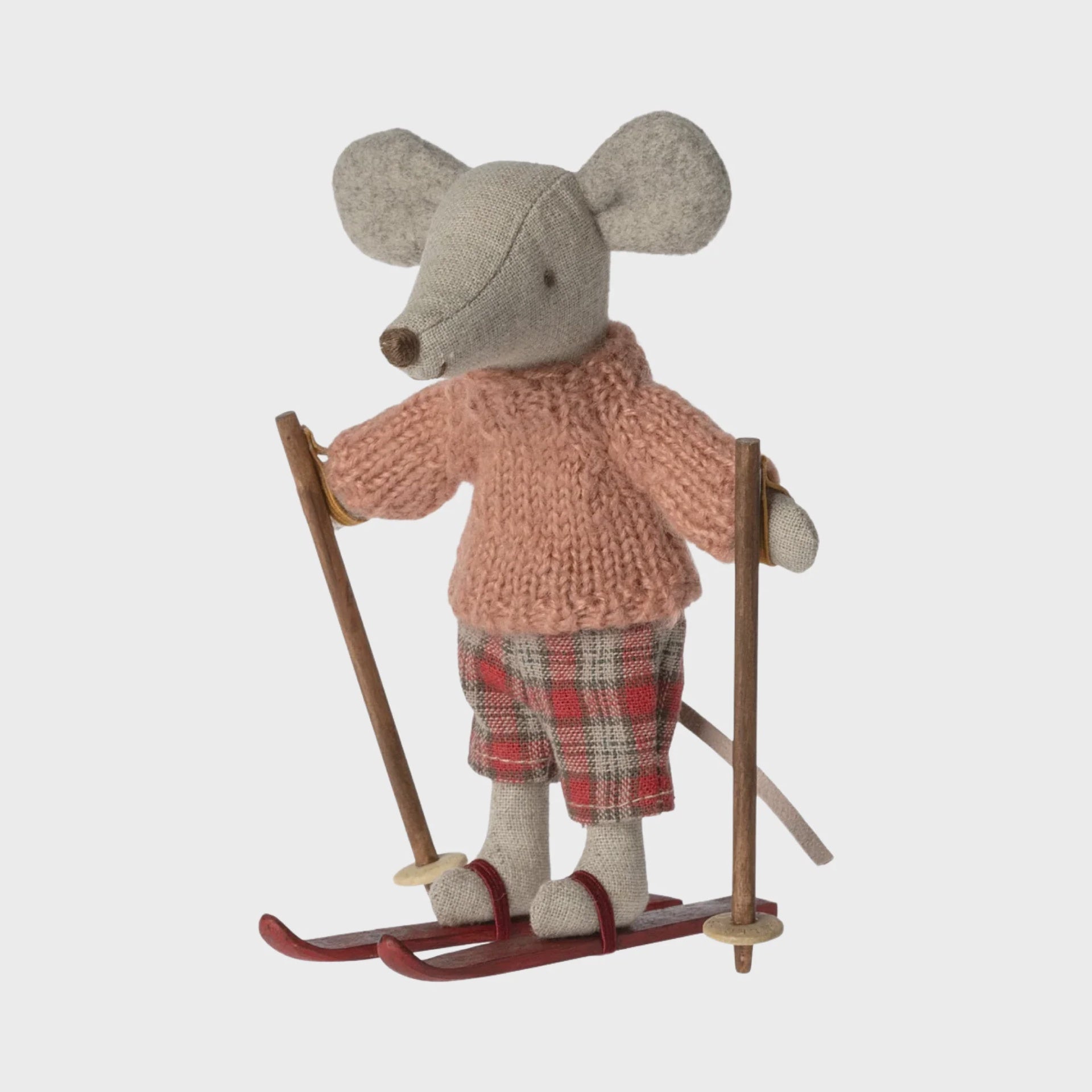 Maileg Winter Mouse with Ski Set Big Sister
