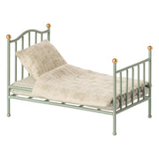 Maileg Vintage Single Bed - Mint