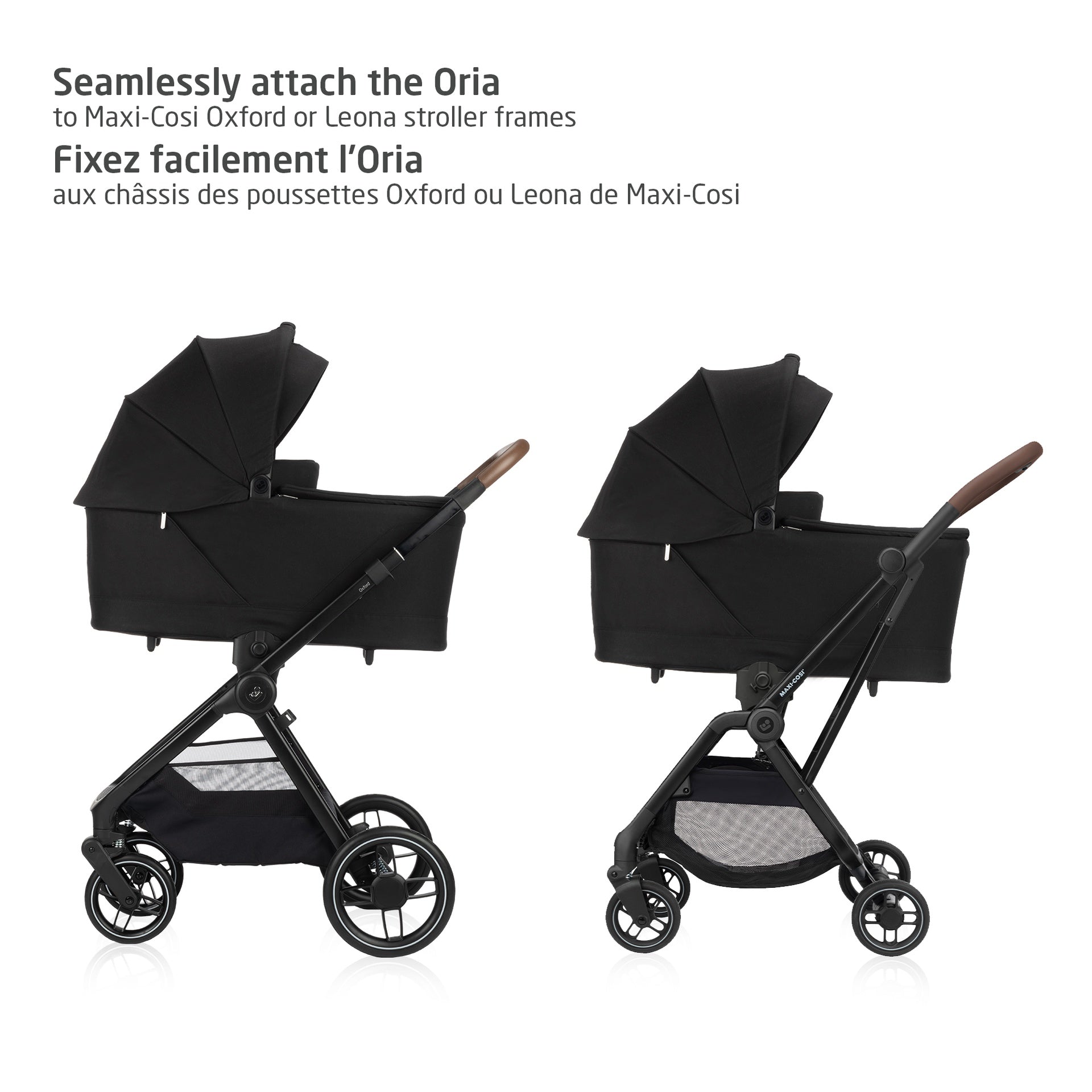 Maxi Cosi Oria2 Carrycot - Twillic Black