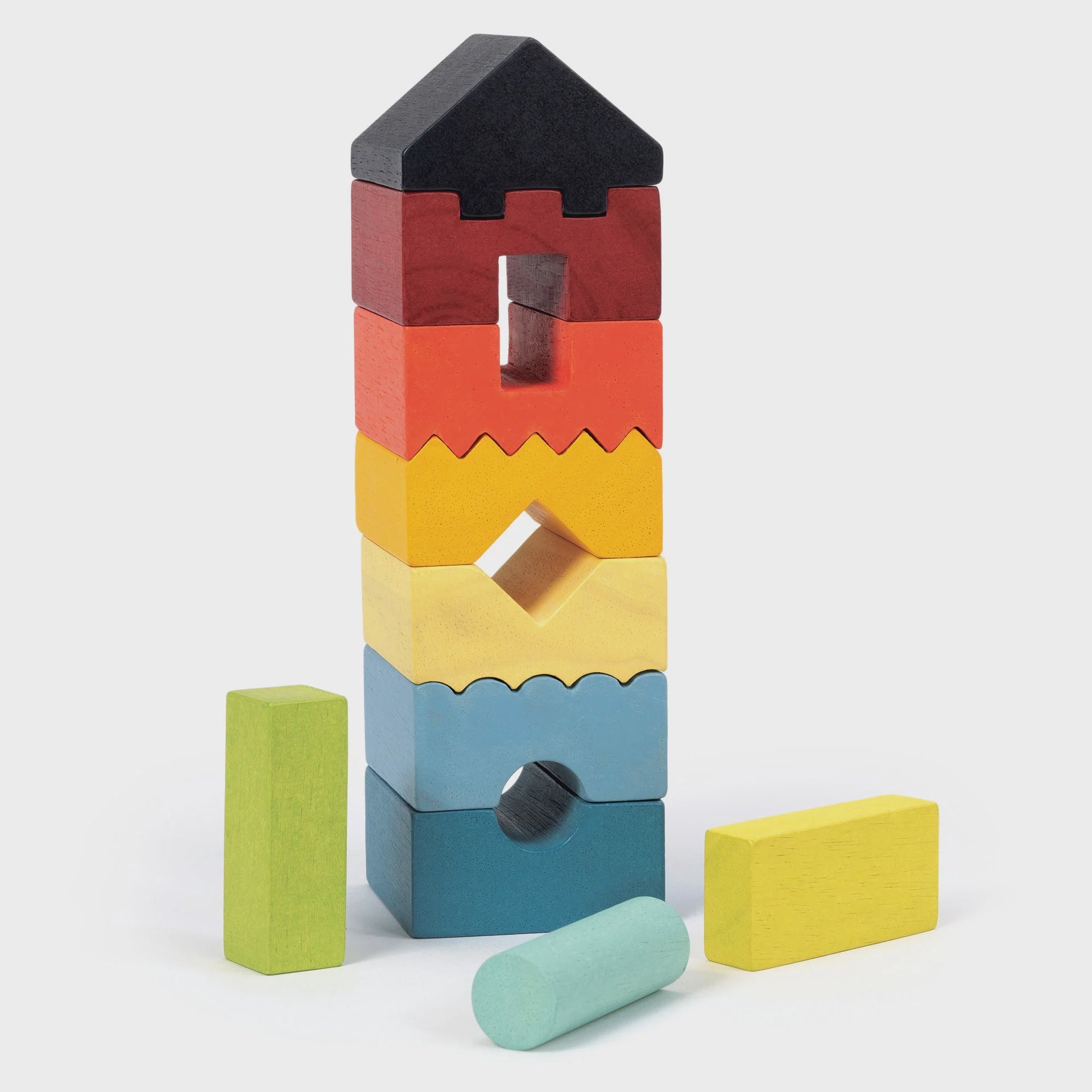 Mentari Colourful Stacking Tower