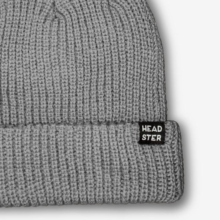 Headster Minimal Beanie - Grey Skies