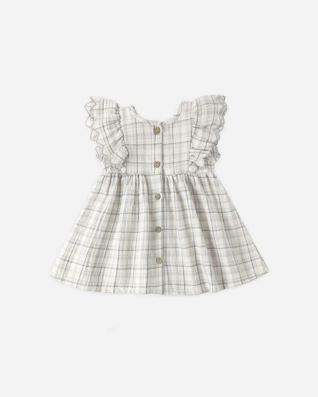 Quincy Mae Alina Dress - Blue Plaid