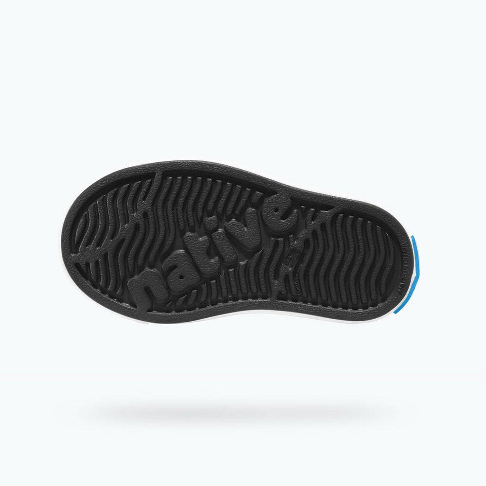 Native Jefferson Shoes - Jiffy Black/Shell White