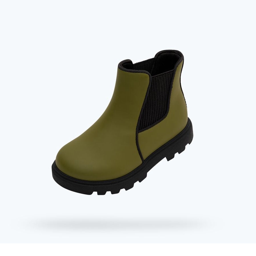 Native Kensington Treklite Boots - Rookie Green/Jiffy Black