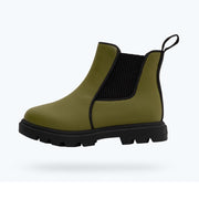 Native Kensington Treklite Boots - Rookie Green/Jiffy Black