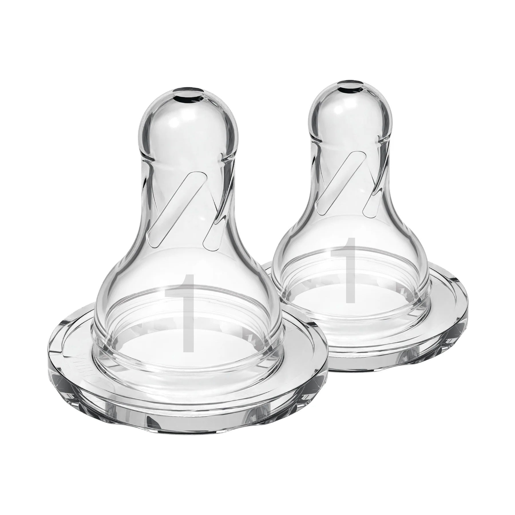 Dr. Brown's Dr. Brown's Narrow Baby Bottle Silicone Nipple 2-Pack