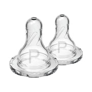 Dr. Brown's Dr. Brown's Narrow Baby Bottle Silicone Nipple 2-Pack