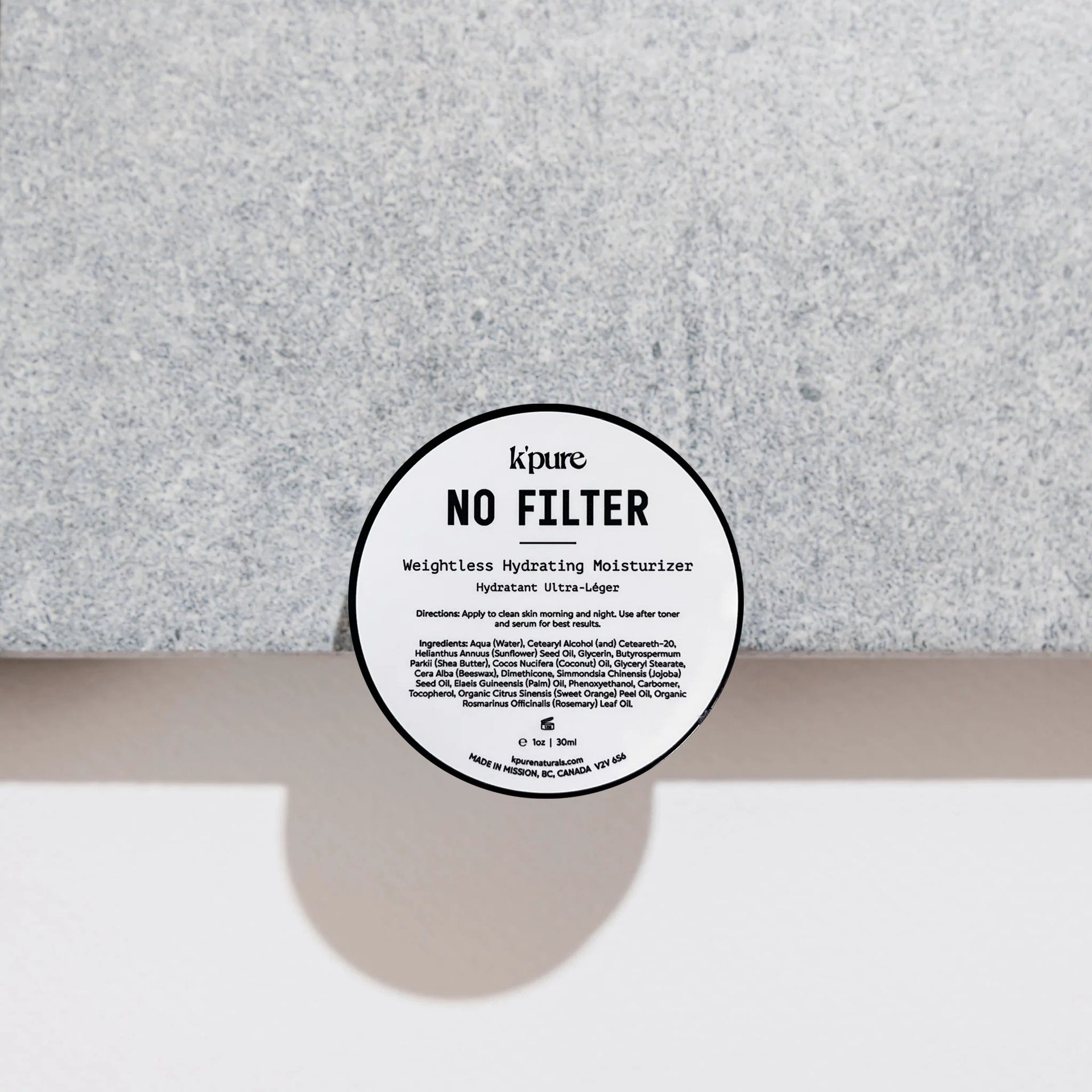 K'Pure No Filter Weightless Hydrating Moisturizer