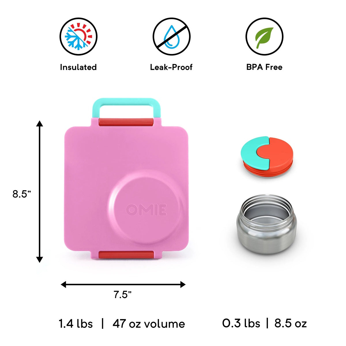 OMIELife OmieBox - Pink Berry
