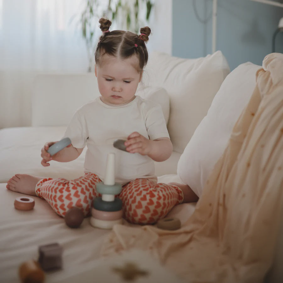 Mushie Stacking Rings Toy - Original