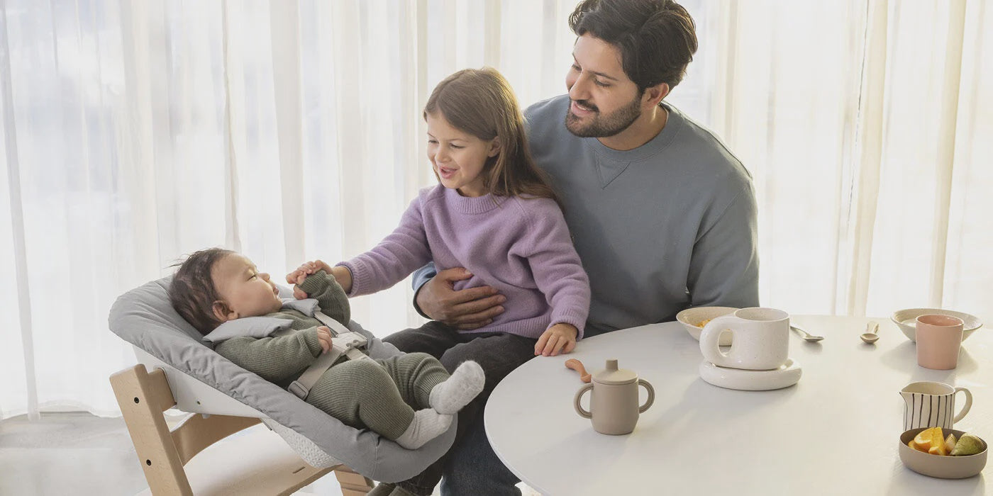 Tripp Trapp® Chair with Newborn Set - Natural