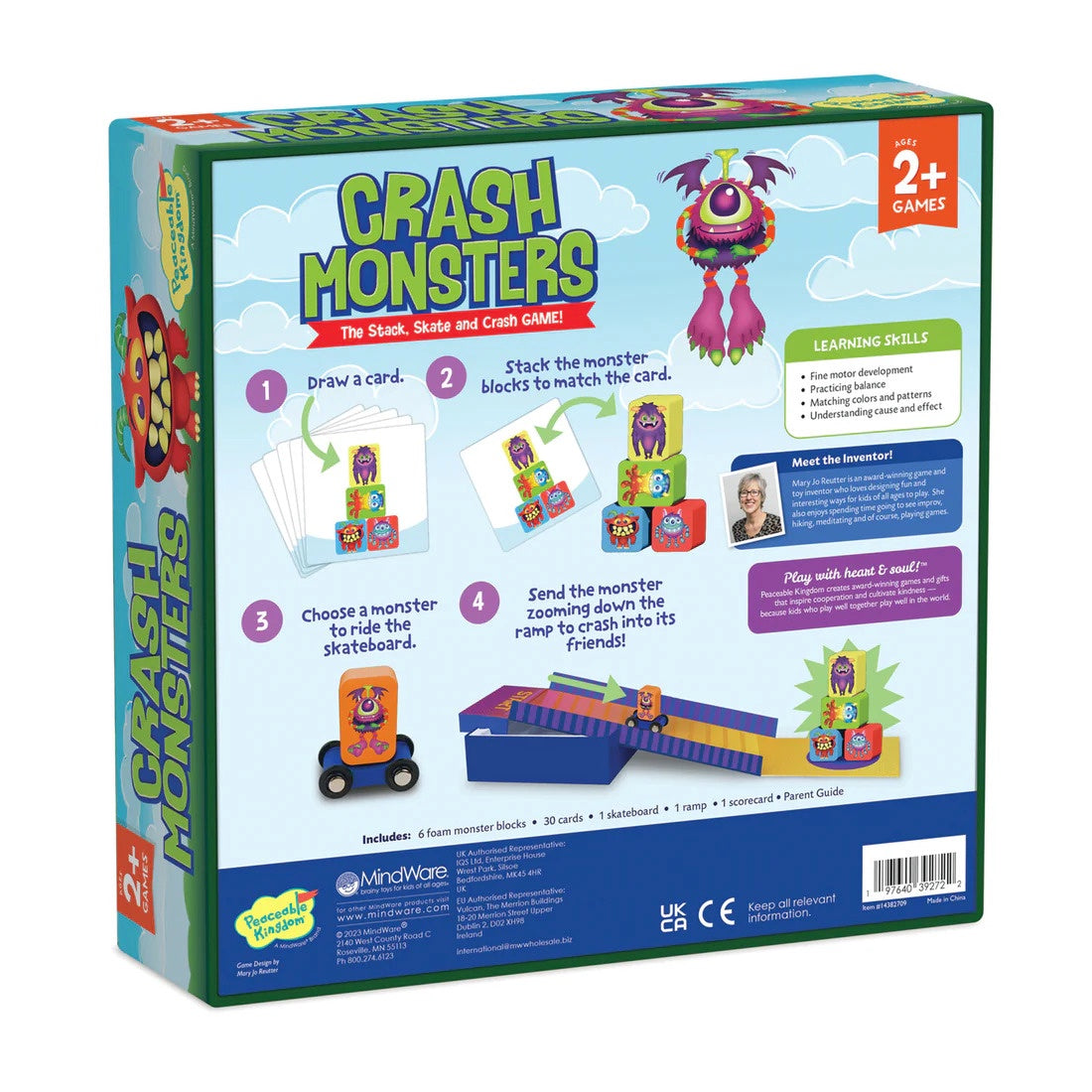 Peaceable Kingdom Crash Monsters