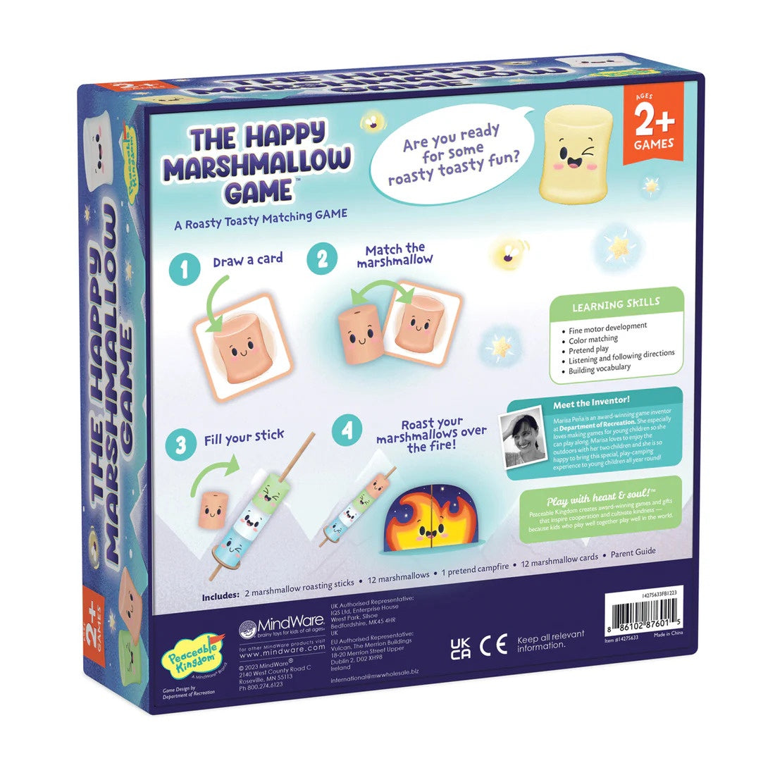 Peaceable Kingdom The Happy Marshmallow