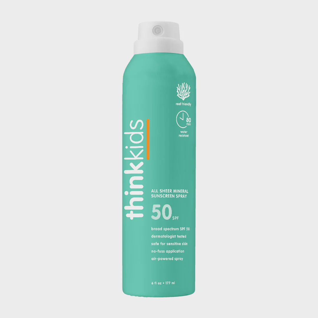 ThinkSport Kids SPF 50 All Sheer Mineral Sunscreen Spray