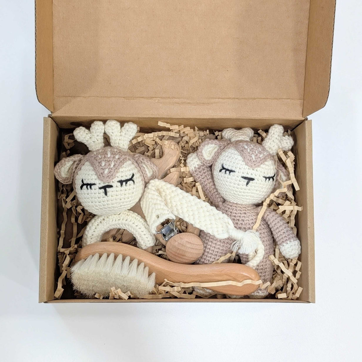 Active Baby Hello Baby Handmade Gift Set - Deer