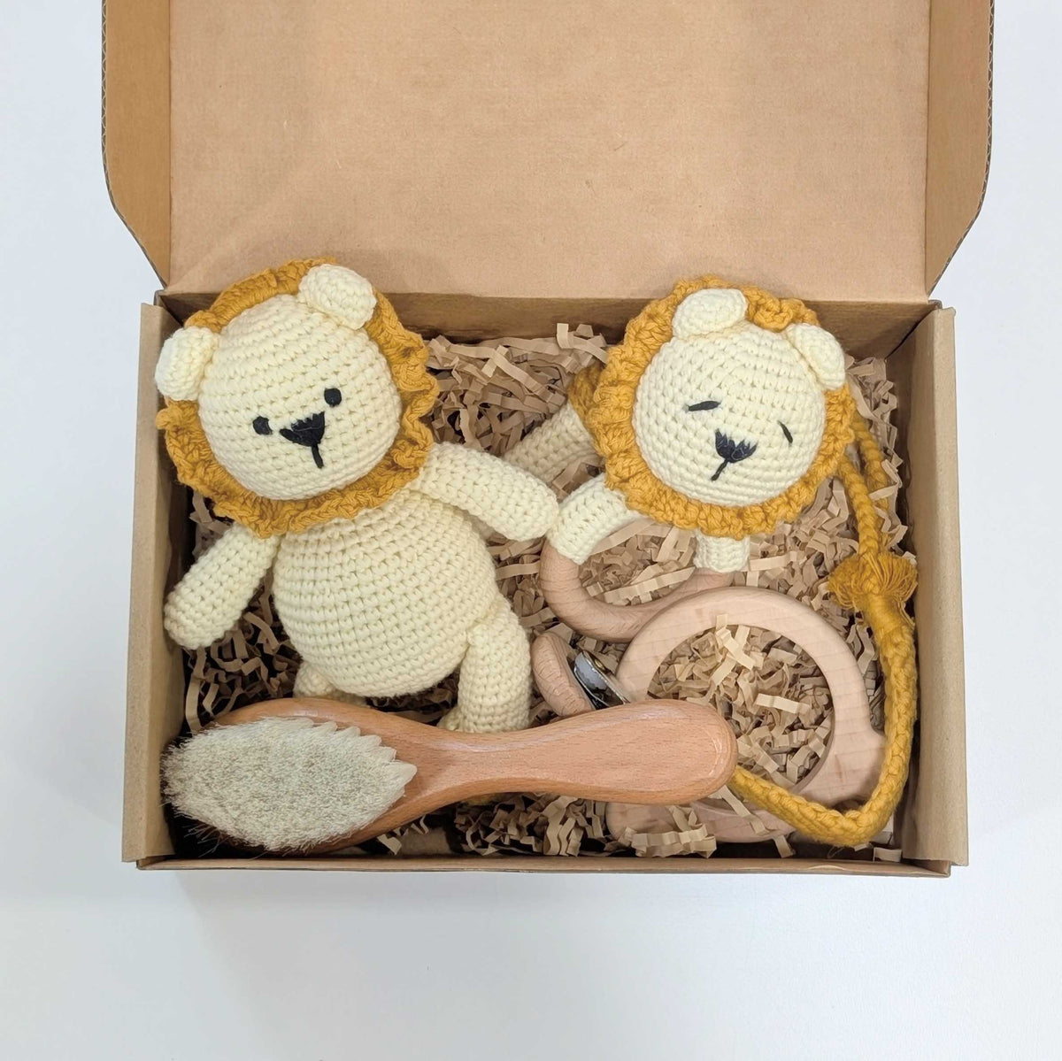 Active Baby Handmade Gift Set - Lion